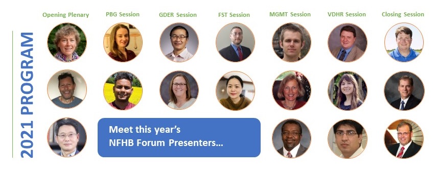 2021 NFHB Forum Presenters