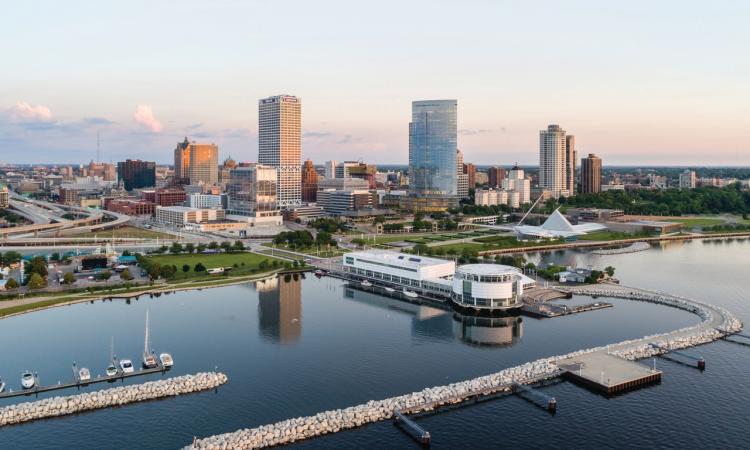 Milwaukee Skyline courtesy of https://visitmilwaukee.brandkit.io/